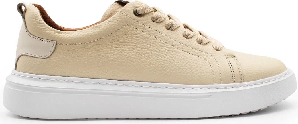 Siyah 100%Hakiki Deri Erkek Spor Sneaker Ortopedik Tabanlı VT27