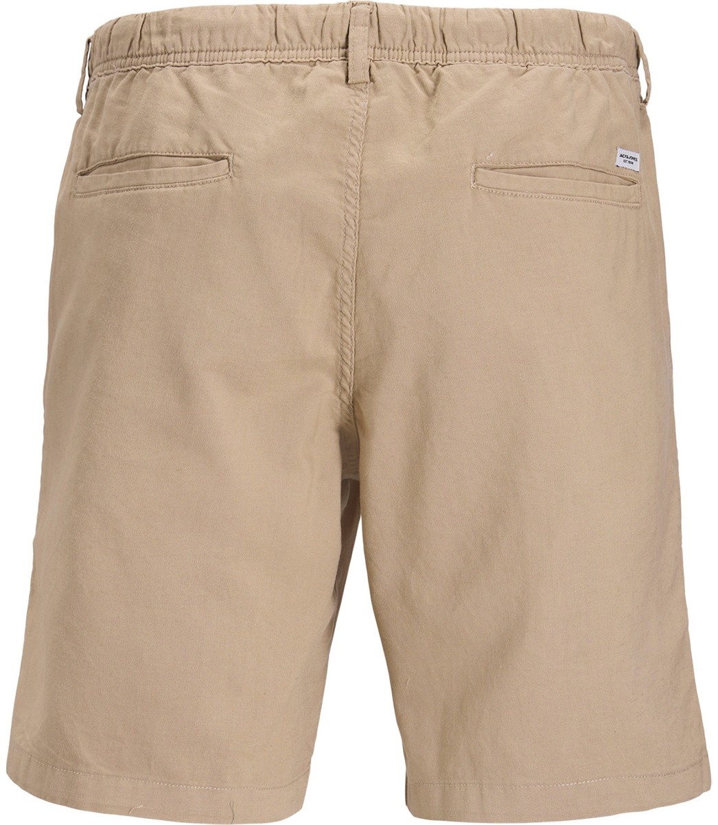 Jack & Jones Pants Stüdio Jpstjaıden Pamuk ve Keten Karışımlı Jogger Short Erkek Short 12292332 görsel 2