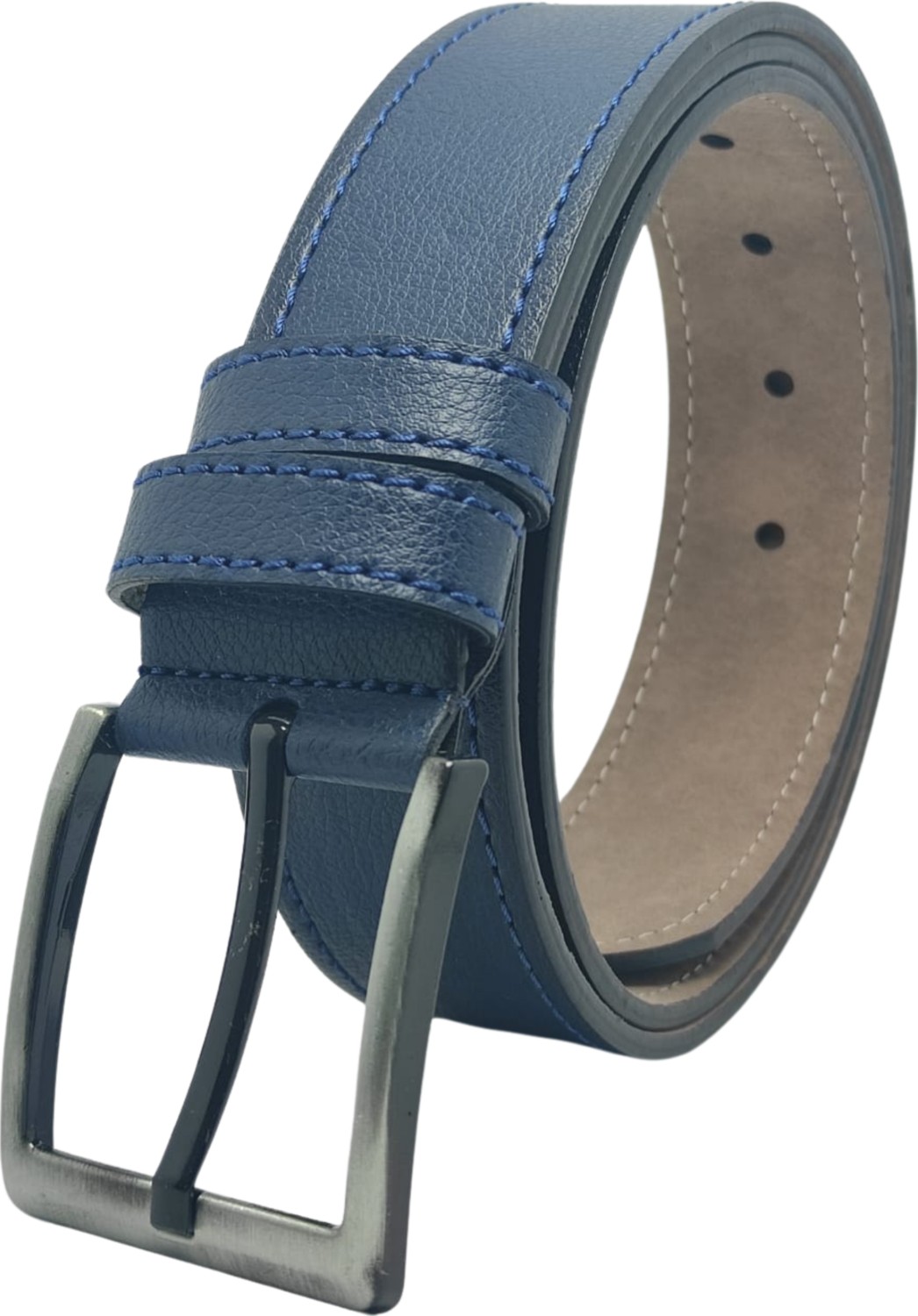 Genuıne Leather Eds Company Genuine Leather Company Eds Erkek Siyah Spor Kemer