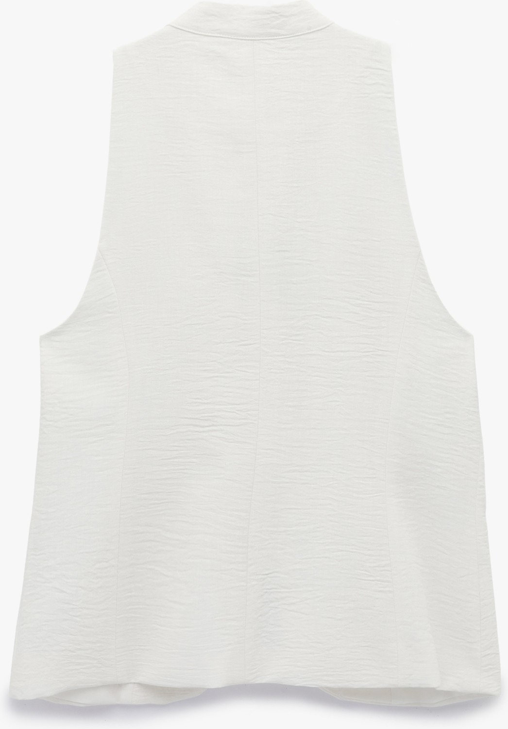 Koton Keten Görünümlü Slim Fit Düğmeli Qipao Dik Yaka Yelek görsel 5