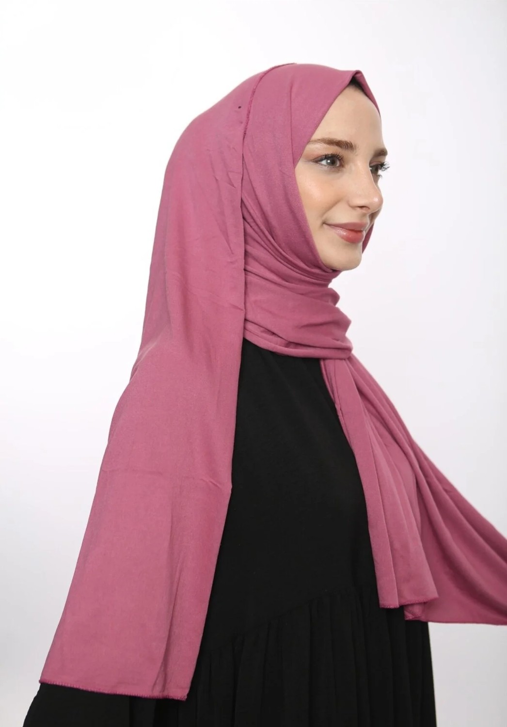 Samara Scarf Luxury Penye Şal - Kadın Tesettür Jersey Hijab Lycra Shawl