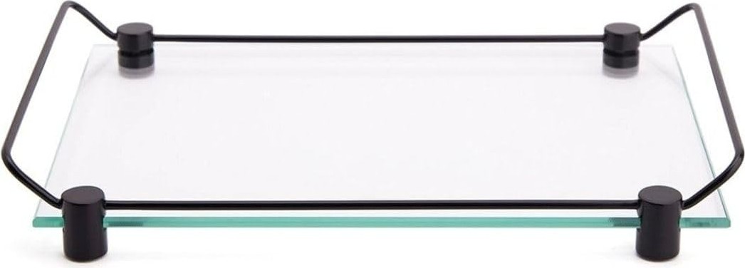 Prime Banyo Tepsisi Cam/siyah 36X209X313 mm
