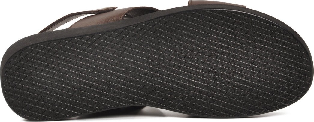Pierre Cardin Kahve Hakiki Deri Erkek Sandalet PC-7315 M görsel 5