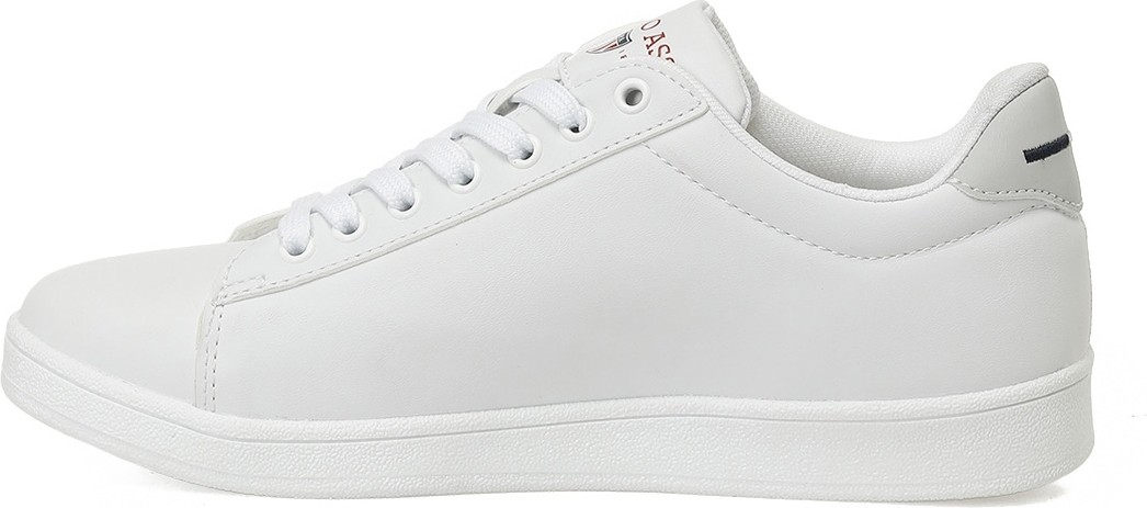 U.S. Polo Assn. Franco 5pr Beyaz Kadın Sneaker Düz Taban Suni Deri Konforlu Tasarım görsel 3