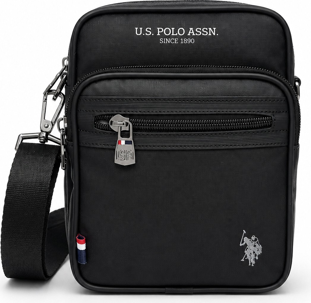 U.S. Polo Assn. Erkek Çapraz Askılı Çanta Siyah 26036