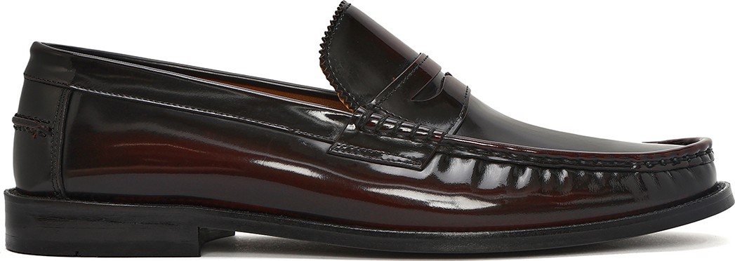 Derimod Erkek Bordo Deri Klasik Loafer 26SFD601722