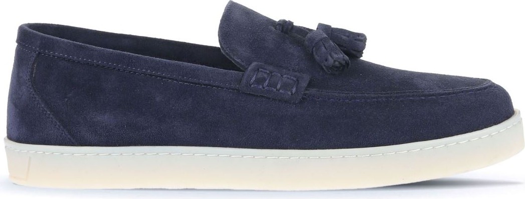 Bueno Shoes Lacivert Süet Erkek Loafer 07MA22372026