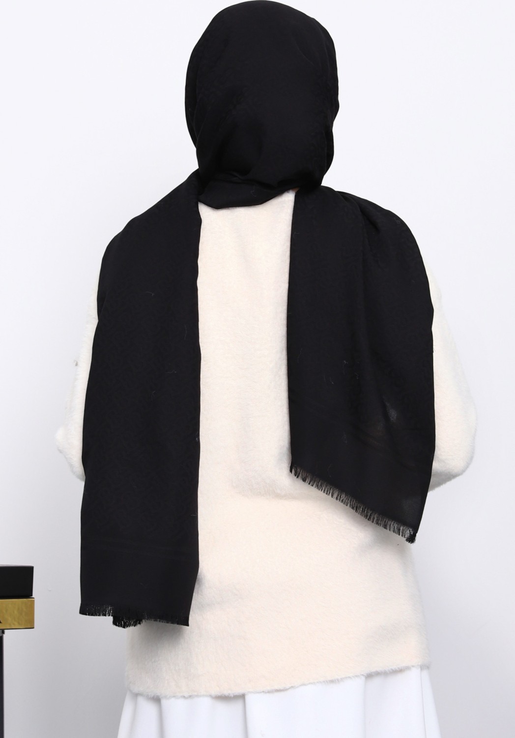 İmaj Butik Krem V Yaka Angora Yumoş Hırka görsel 8