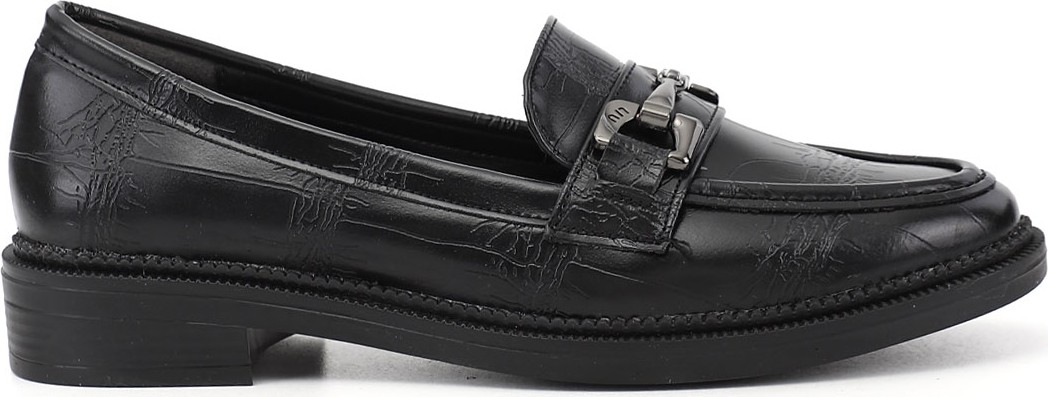 Gönderi(r) Kadın Siyah Kroko Loafer Ayakkabı görsel 5