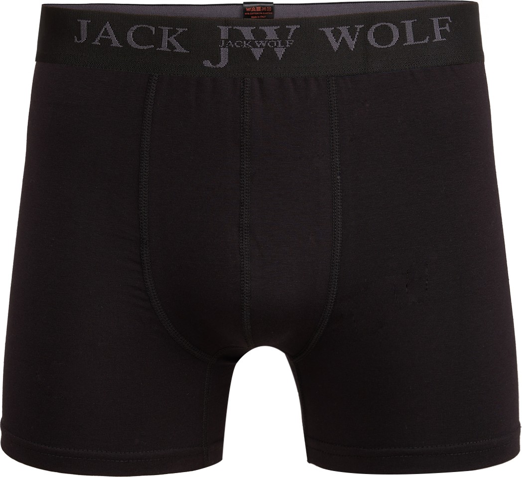 Jack Wolf 5 Li Pack Pamuklu Likralı Erkek Boxer görsel 5