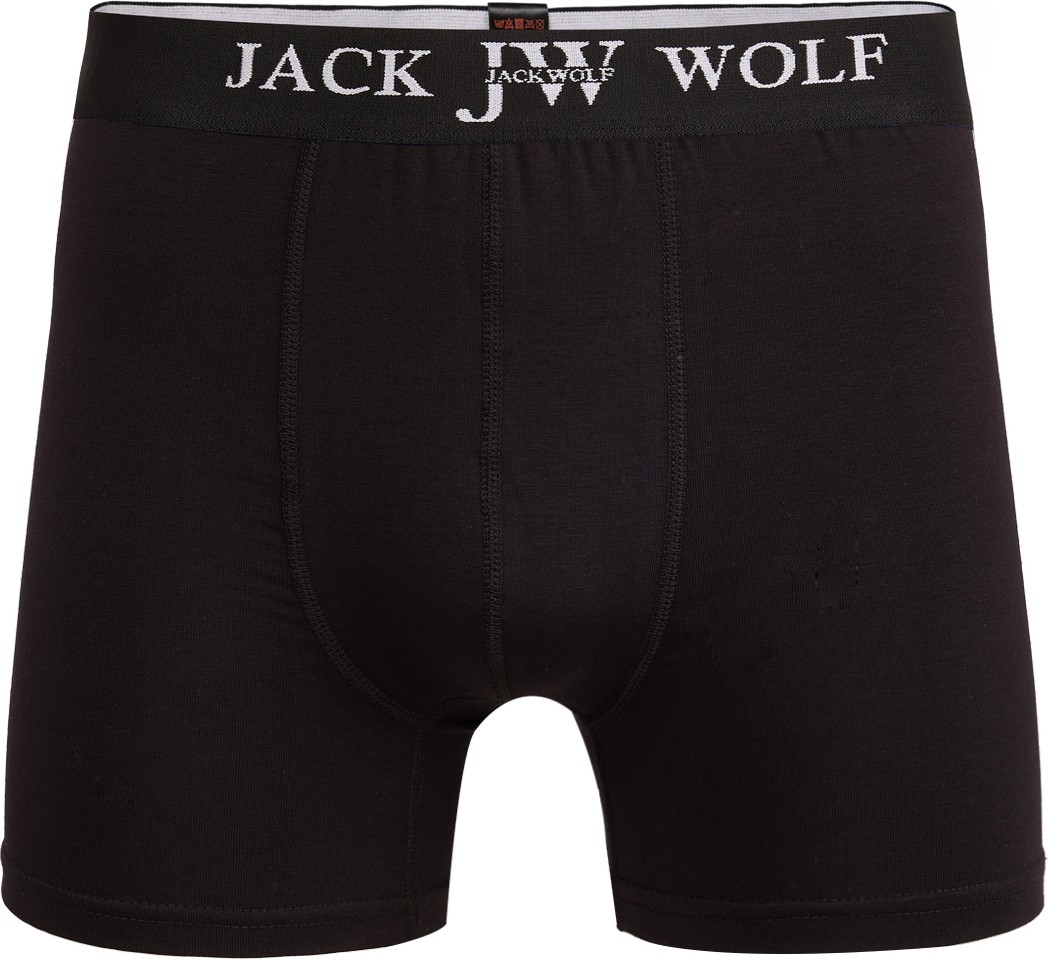 Jack Wolf 5 Li Pack Pamuklu Likralı Erkek Boxer görsel 3
