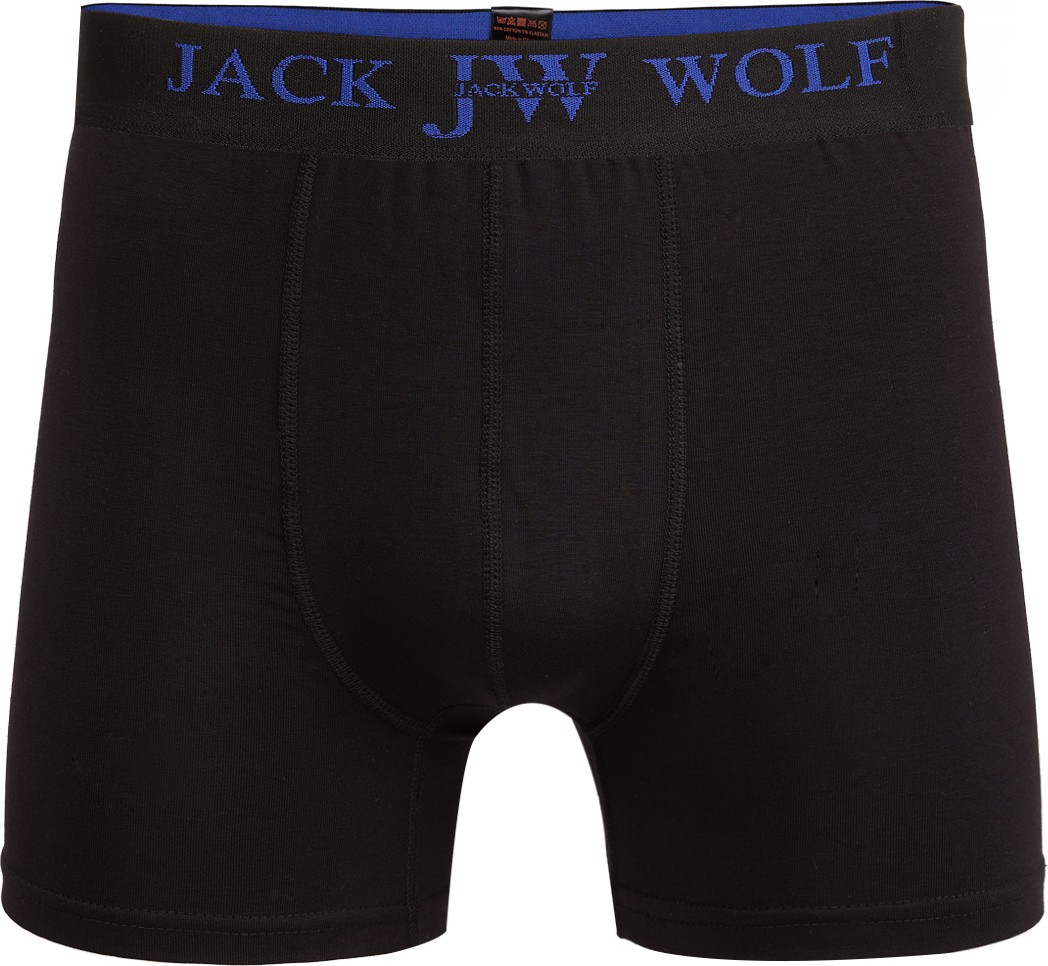 Jack Wolf 5 Li Pack Pamuklu Likralı Erkek Boxer görsel 6