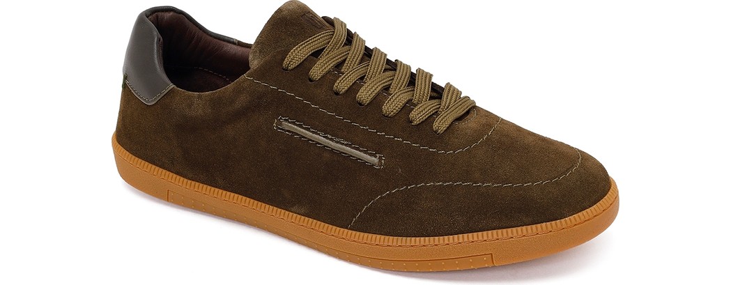 Derimod Erkek Kahverengi Bağcıklı Süet Deri Sneaker 26SFD832010 görsel 7