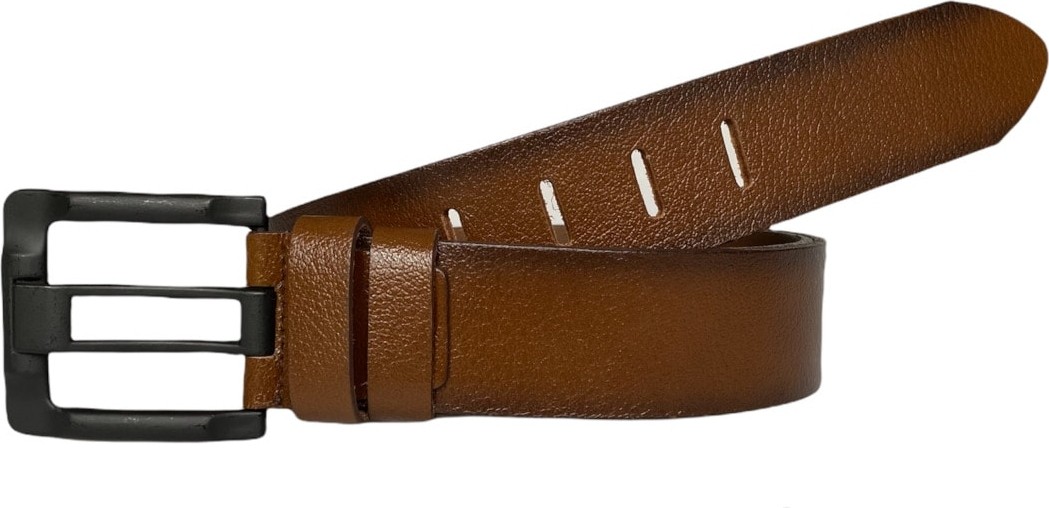 GoDeri %100 Hakiki Deri 3'lü Geniş Dilli Set Siyah, Lacivert, Tosado 4.5 cm Kot, Spor Kemer, Eski-Siyahtoka görsel 7