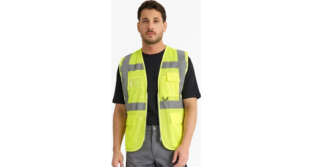 Resim Yld Cepli Fileli İkaz Yeleği 