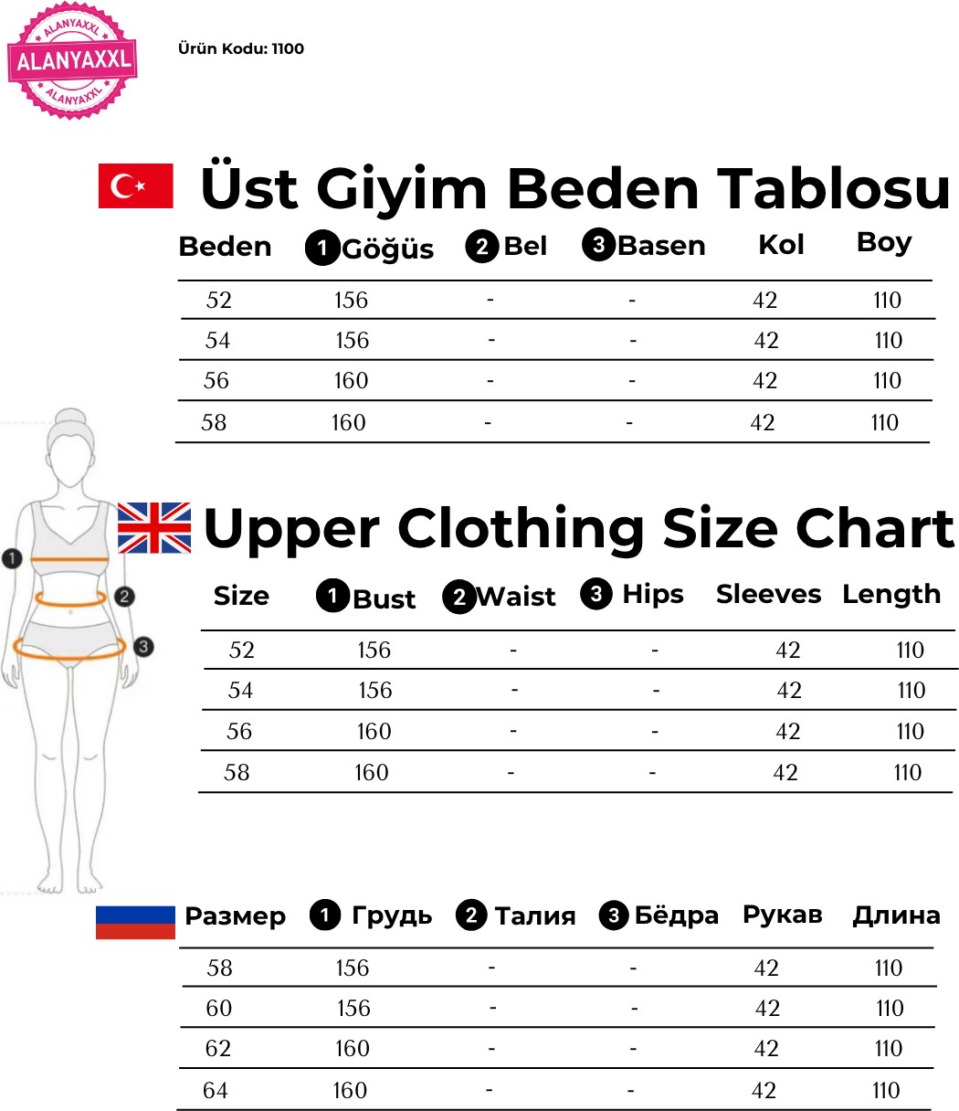 AlanyaXXL Büyük Beden Hakim Yaka Gizli Kapüşonlu Geniş Kalıp Dizaltı Kadın Şişme Kaban görsel 7