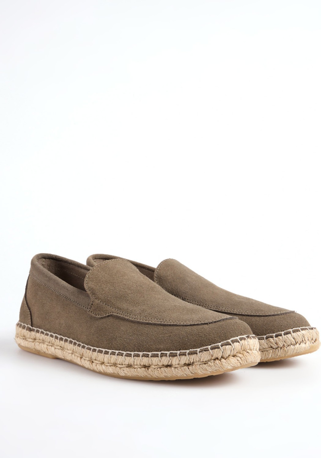 Abarca Deri Haki Erkek Espadril Mocasın Lıso görsel 2