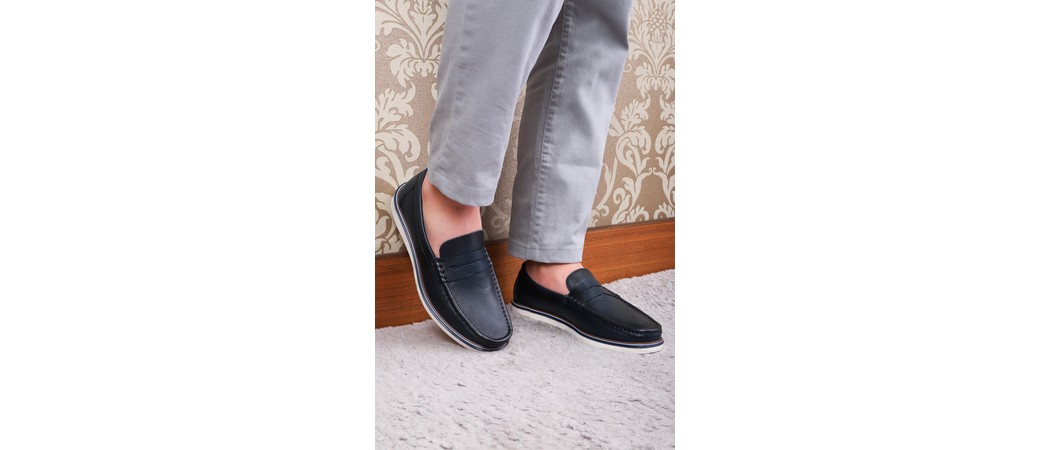 Ducavelli Vittoria Deri Erkek Günlük Ayakkabı Loafer Ayakkabı görsel 5