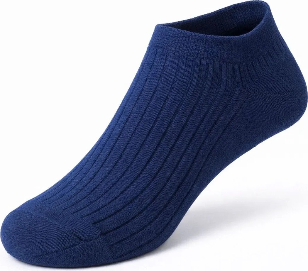 Sky Socks 8'li Erkek Renkli Patik Ekonomik Paket Kısa Spor Sneakers Çorap görsel 6