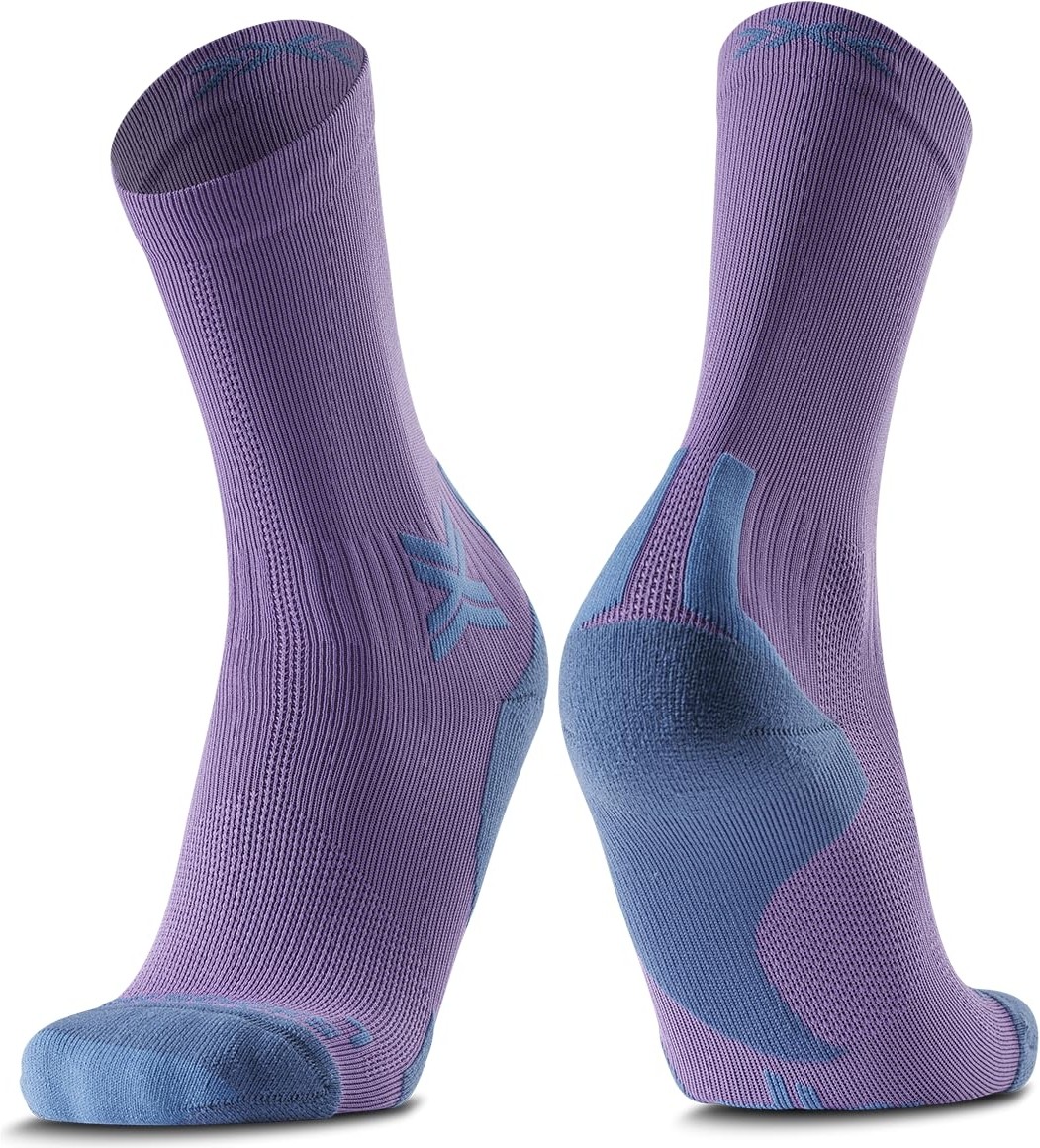 Aesco X-Socks Run Discover Crew, Arktik Beyaz/inci Grisi, 39-41 görsel 3