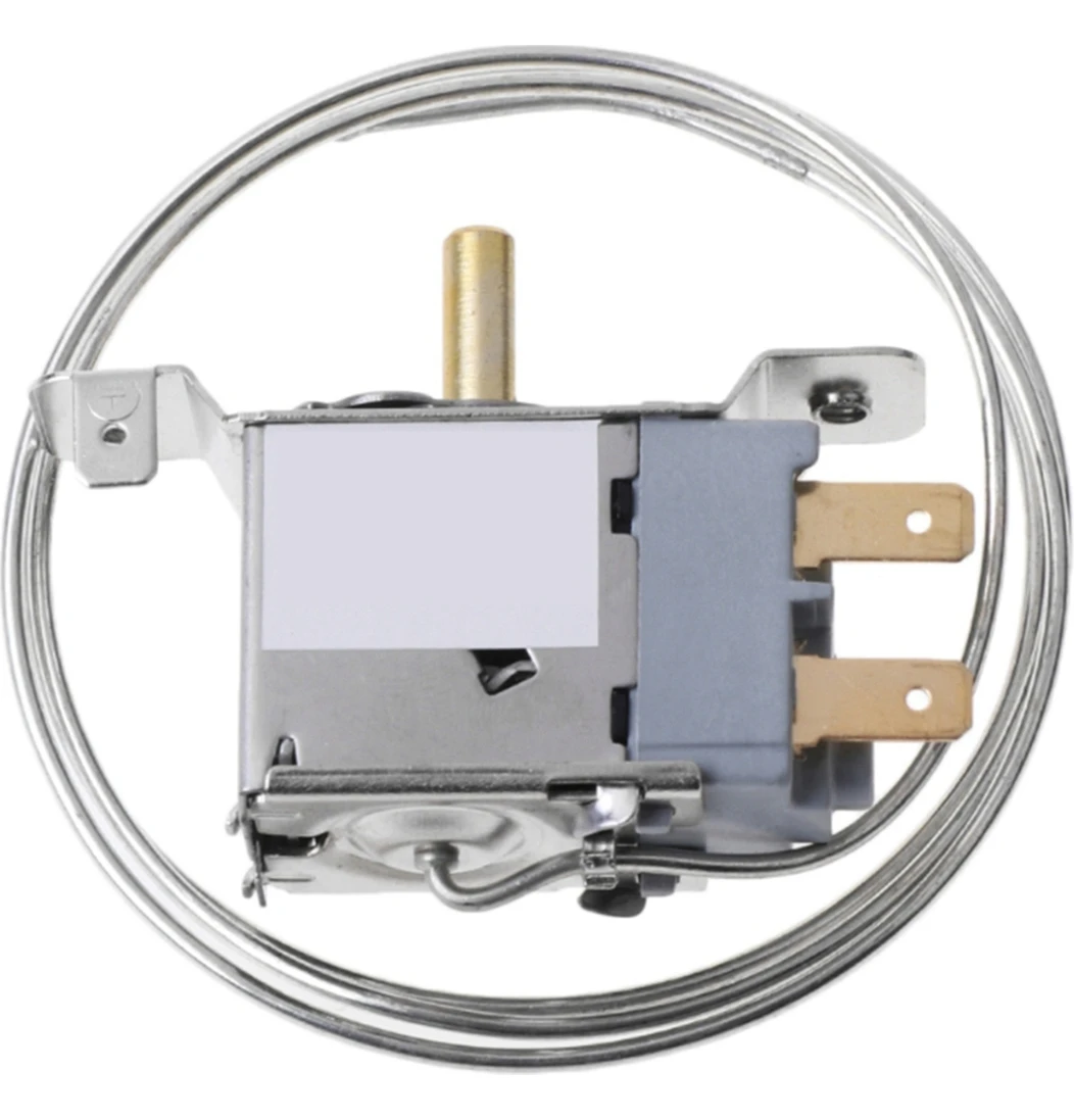 Resim Ipoearthu WPF22-L 2 Pinli Buzdolabı Termostatı Ev Tipi Metal Sıcaklık Kontrol Cihazı (Yurt Dışından) 