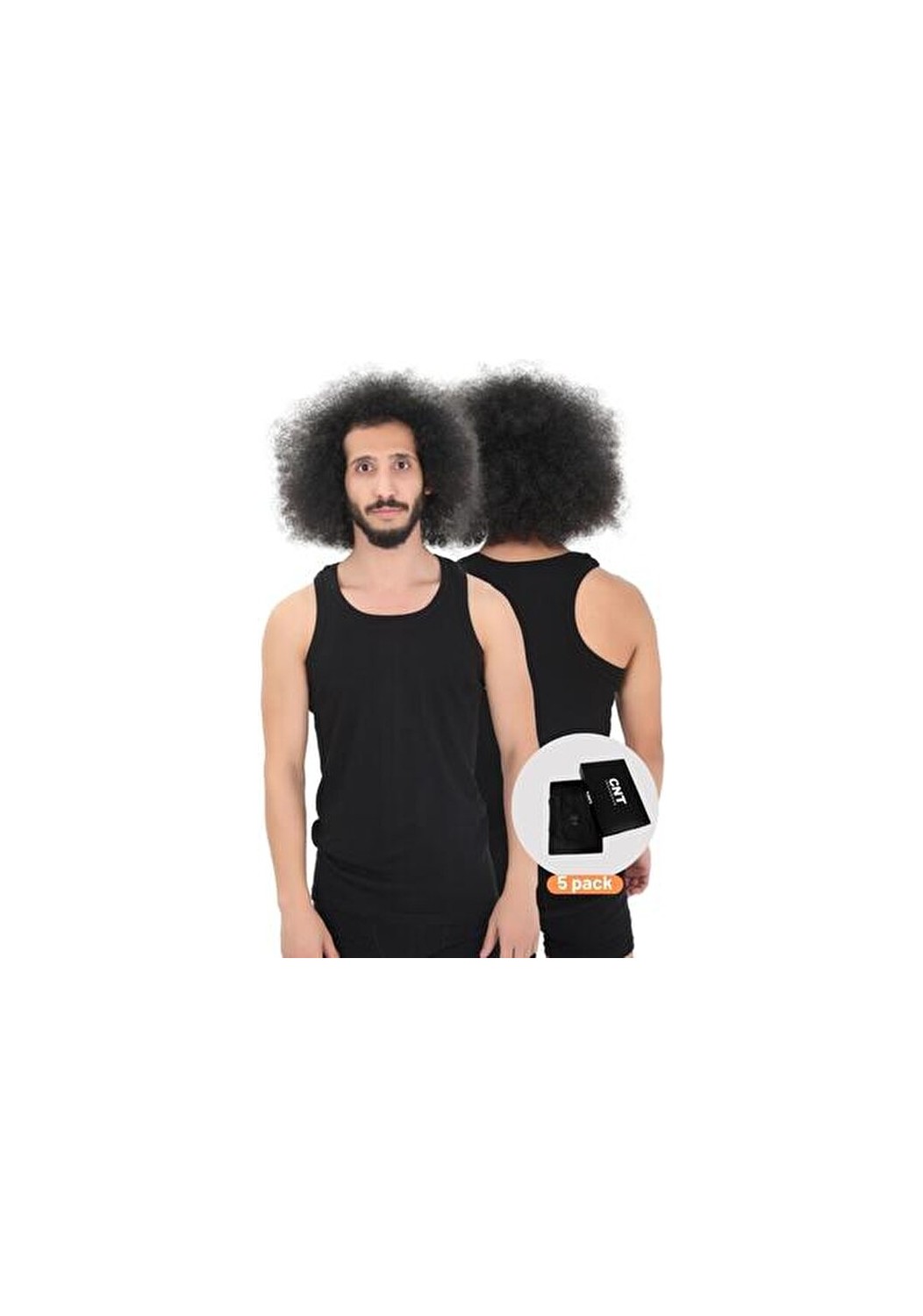 Cnt Erkek Atlet Pamuklu Basic 5'li Premium Paket görsel 4
