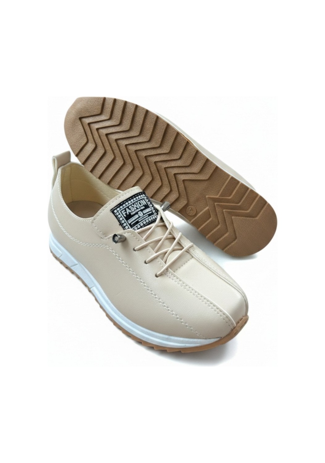 Uway Kadın Ortopedik Tabanlı Günlük Kadın Casual Babet Spor Sneaker Ayakkabısı görsel 6