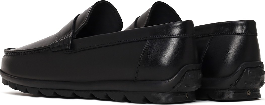 Derimod Erkek Siyah Deri Casual Loafer 26SFD632218 görsel 6