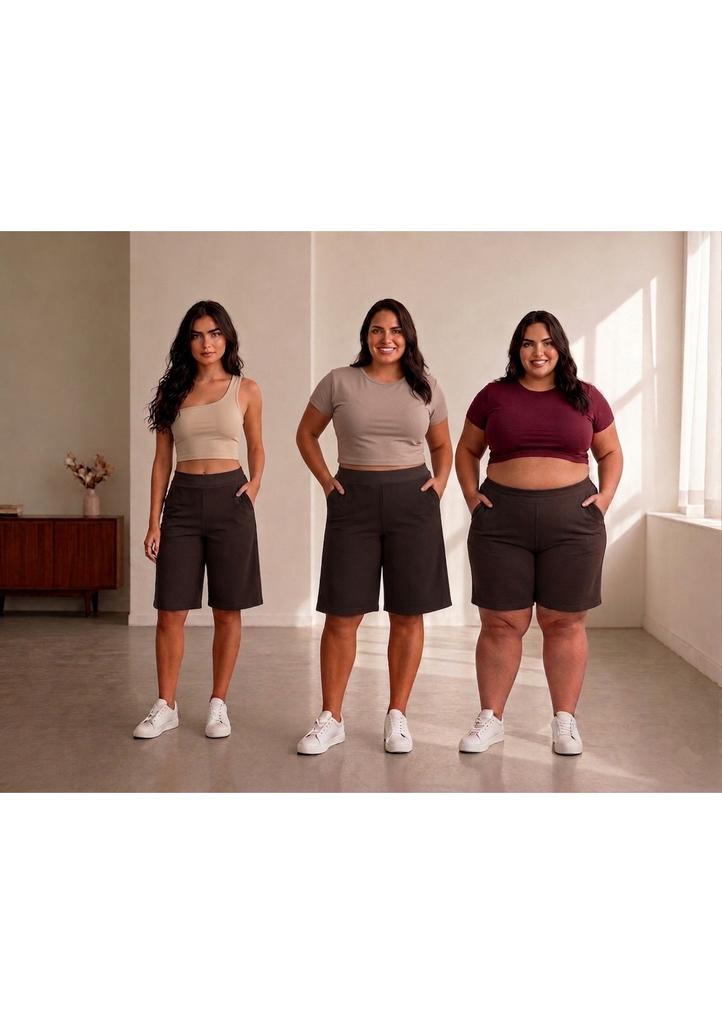 Sngl Kadın Büyük Beden Kapri S M L Xl 2xl 3xl 4xl 5xl 6xl 7xl 8xl 9xl görsel 5
