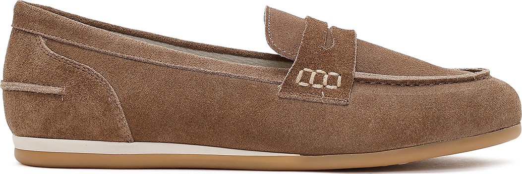 Derimod Kadın Vizon Süet Deri Loafer 26PFD370910