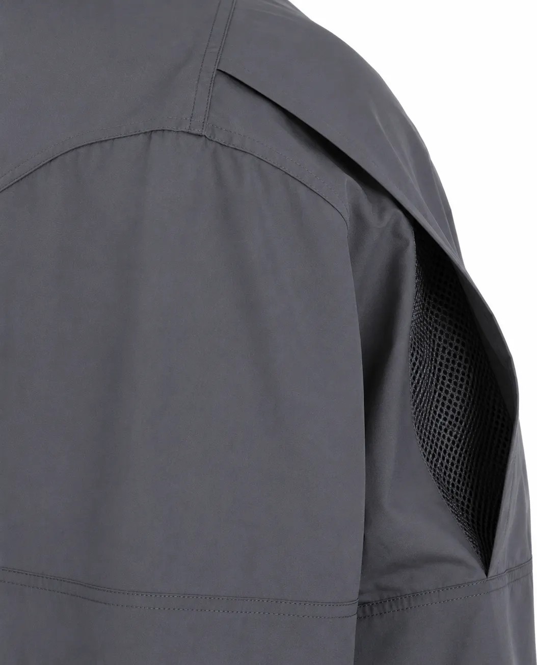 Snowmount Outdoor Erkek Mevsimlik Antrasit Renk Likralı Taktikal Gömlek görsel 3
