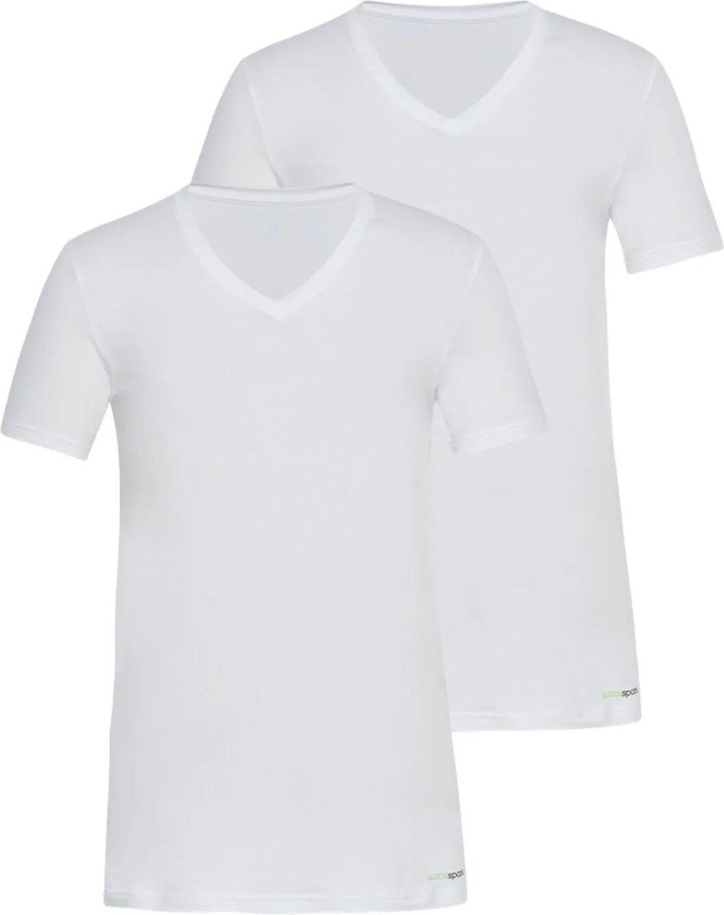 Blackspade Erkek V Yaka Yarım Kol Fanila 2 Li Paket 9671 görsel 2