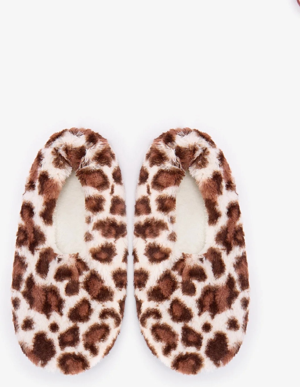 Penti Leopard Fluffy Patik
