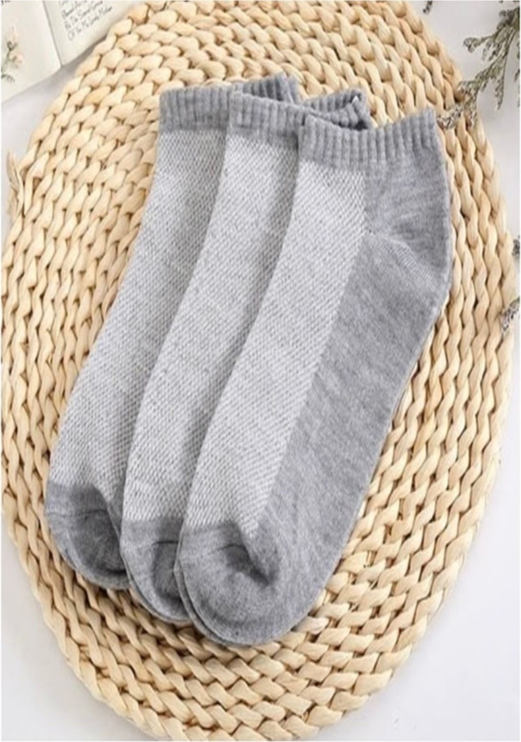 Altaş Black Arden Socks Şık ve Rahat Yazlık Babet Çoraplar 12'li görsel 3