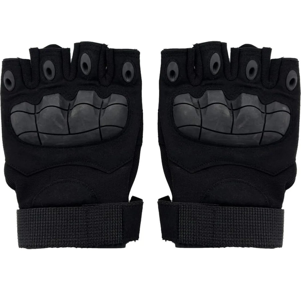 Kordak Haki Kısa Kemikli Taktik Eldiven - Yarım Parmak Tactical Eldiven görsel 6