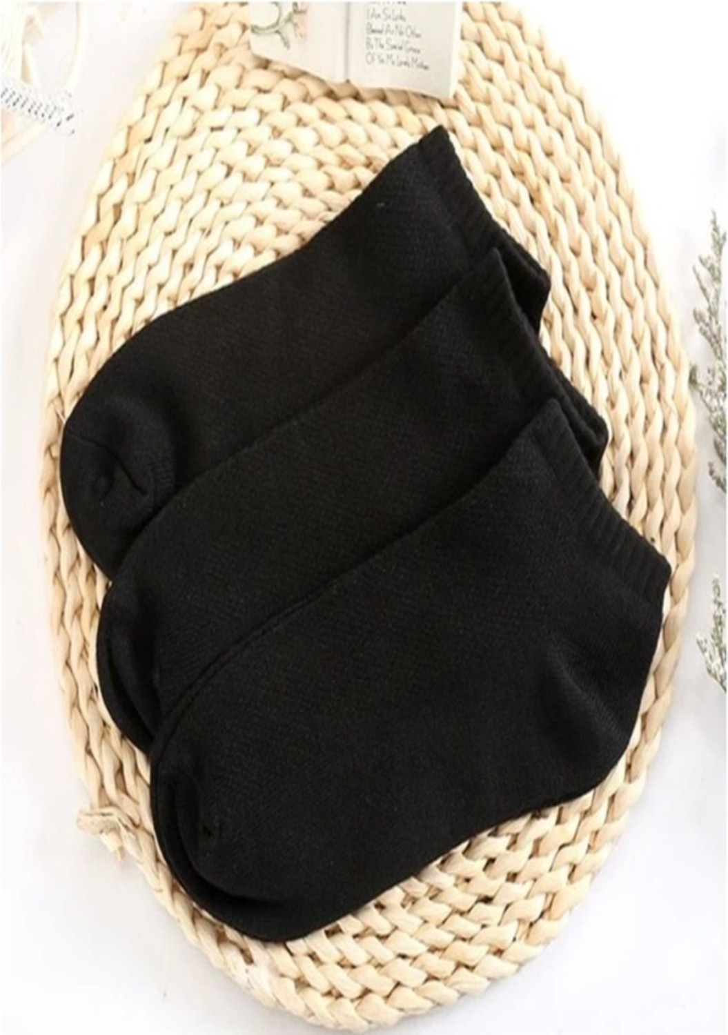 Altaş Black Arden Socks Şık ve Rahat Yazlık Babet Çoraplar 12'li görsel 2