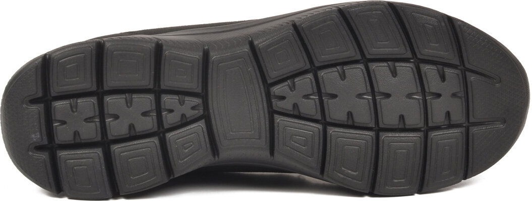 Walkway Siyah Fileli Hafif Esnek Kadın Günlük Yürüyüş ve Spor Ayakkabı BST-1009 G görsel 5