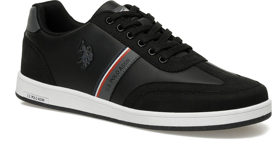 U.S. Polo Assn. Kares 5pr Siyah Erkek Sneaker görsel 2