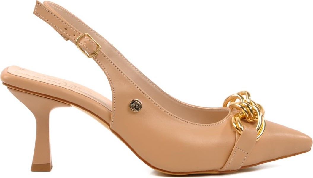 Ayakmod Pierre Cardin PC-54739 Z Bej Kadın Abiye Ayakkabı Stiletto görsel 3