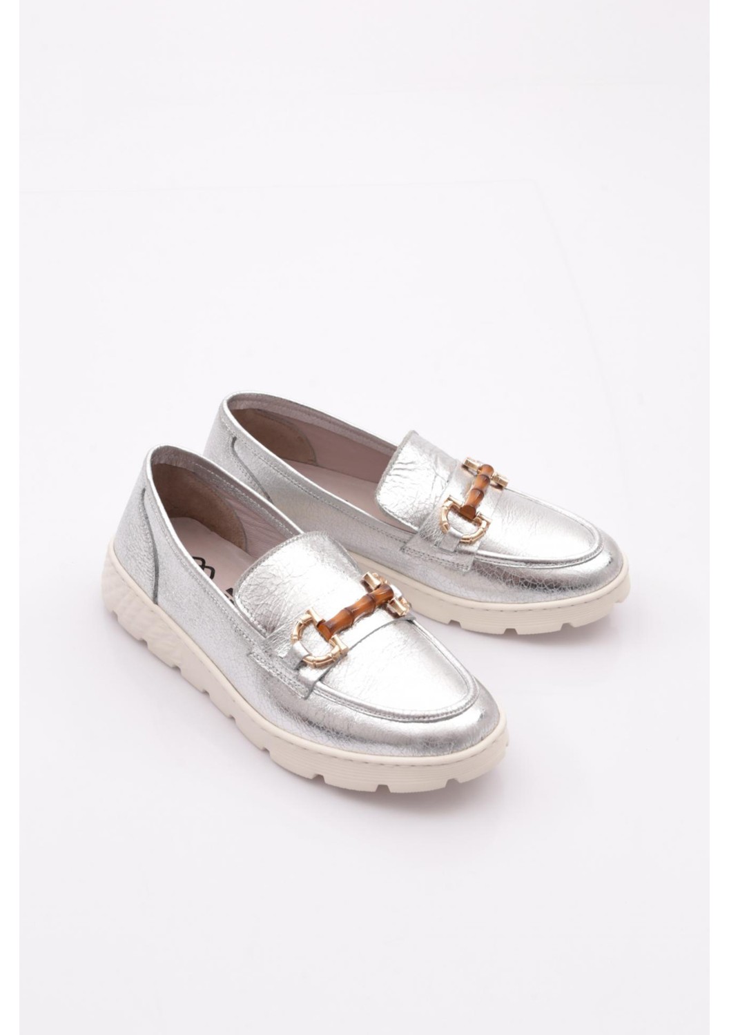 DGN 25215 Kadin Aksesuarli Loafer Ayakkabi görsel 6