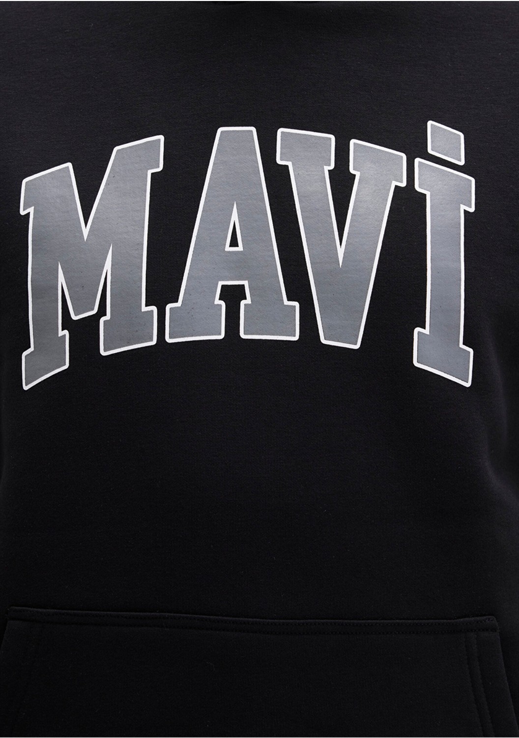 Mavi Logo Baskılı Kapüşonlu Yeşil Sweatshirt 067149-71874 görsel 8