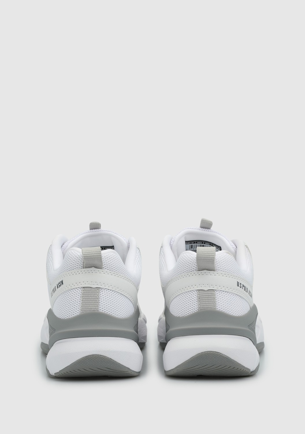 U.S. Polo Assn. MAYBE WMN 5PR Beyaz Kadın Sneaker görsel 4