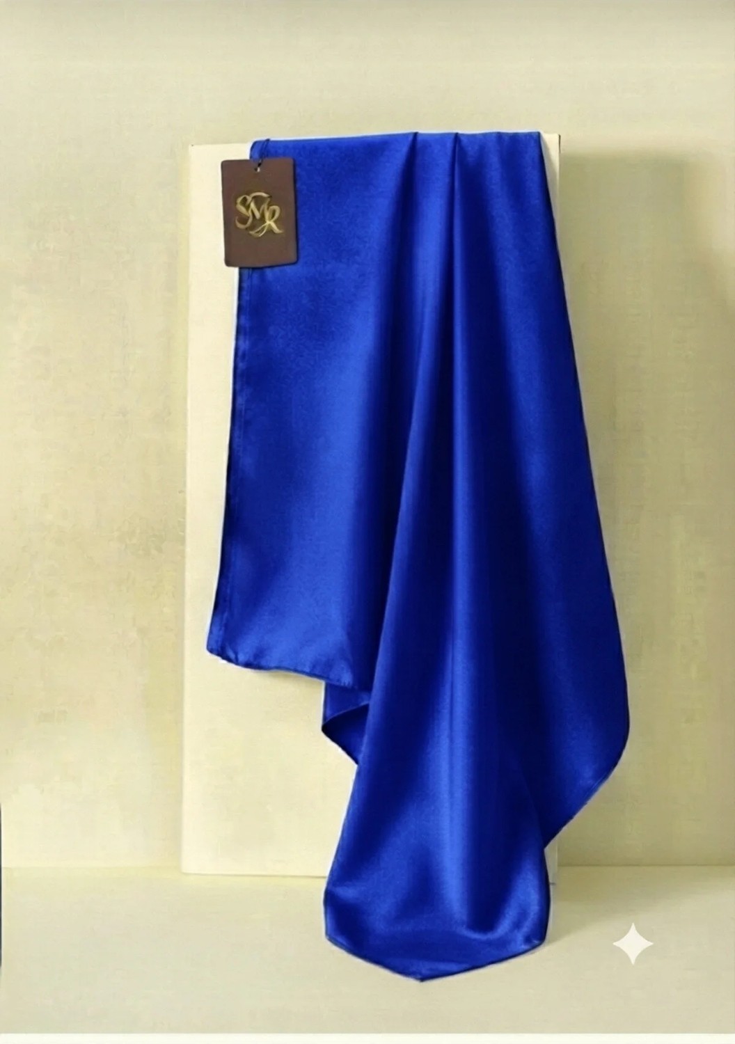 Samara Scarf Kristal Eşarp Parlak Saten Dokulu Tesettür Abiye Eşarp 95X95 cm