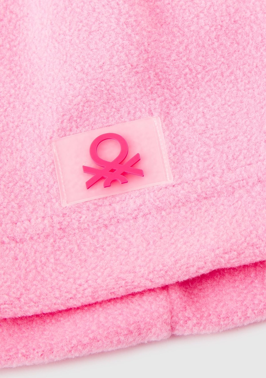 Aesco United Colors Of Benetton Erkek Çocuk Logo Detaylı Bere,pembe 4-5 Yaş görsel 3