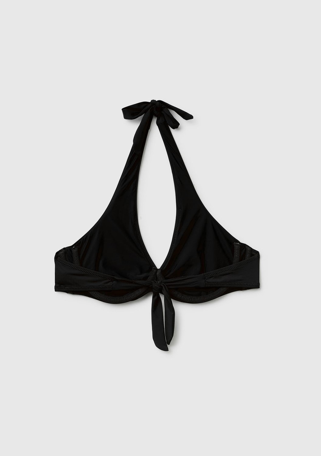 Aesco United Colors Of Benetton Reggiseno 3P6H5R062 Kadın Bikini, Siyah, Xl görsel 2