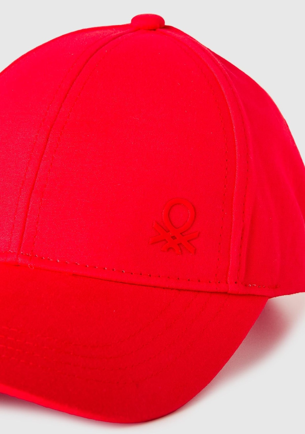 Die Grup United Colors Of Benetton Genç Cappello C/visiera 6WJSRA00D Kış Aksesuar Seti, Kırmızı, 8 Yaş görsel 3