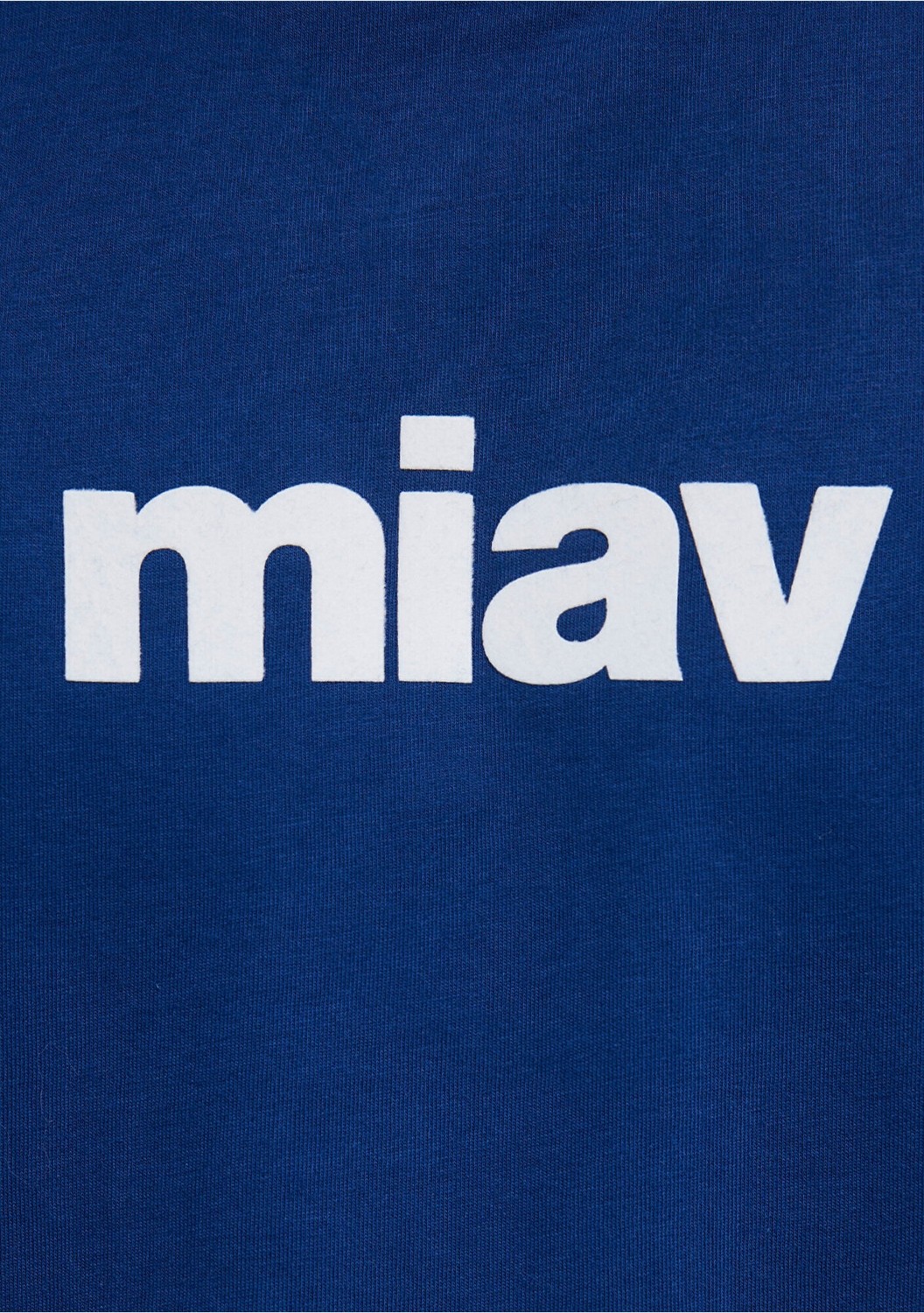 Mavi Miav Baskılı Mavi Tişört 067153-70722 görsel 7