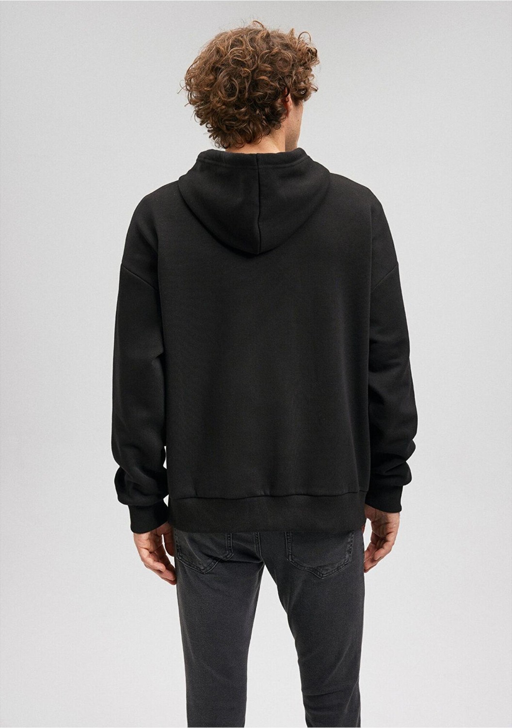 Mavi Logo Baskılı Kapüşonlu Yeşil Sweatshirt 067149-71874 görsel 4