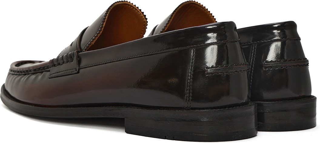 Derimod Erkek Bordo Deri Klasik Loafer 26SFD601722 görsel 6