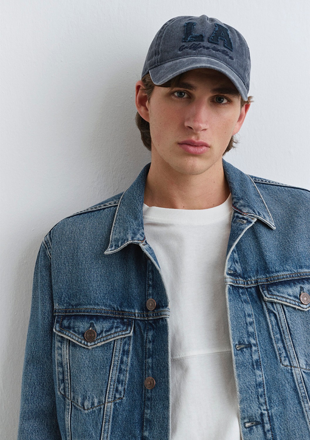 Mavi Ray Classic Denim Vintage İndigo Mavisi Jean Ceket 0110273-89412 görsel 7